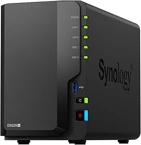 Synology 2-Bay NAS DS225+ (Diskless)